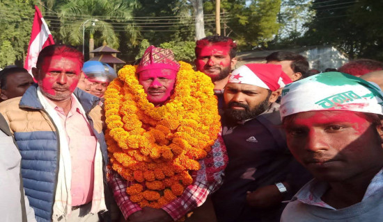 बाँके ३ ‘ख’ बाट नेपाली कांग्रेसका बादशाह कुर्मी विजयी