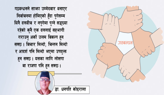 जनमतको अभिप्राय गठबन्धन