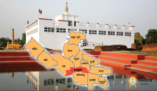 लुम्बिनी प्रदेशको राजधानी सार्न हतार नगर्न दलहरुको ध्यानाकर्षण