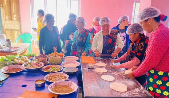 सुन्तलाबारी होमस्टेका सञ्चालकलाई खाना पकाउने तालिम