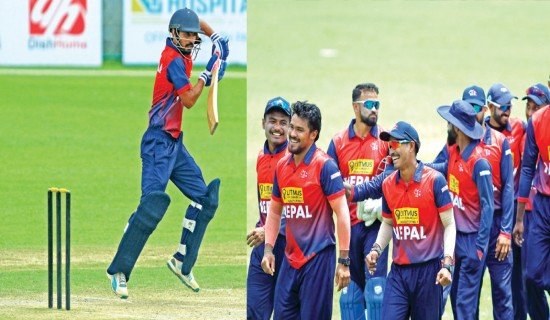 बलियो हुँदै   नेपाली क्रिकेट