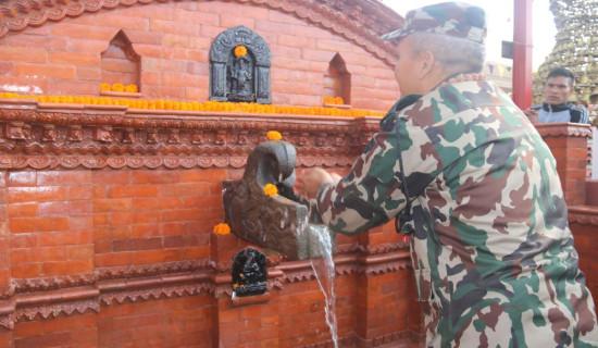 दुई सय वर्ष पुरानो ढुङ्गेधारा स्थापना