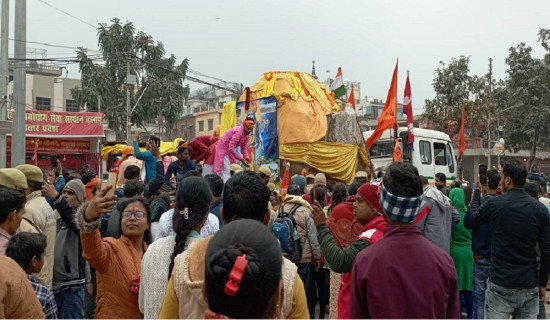 देवशिलाको गोरखपुरमा पूजाआजा, आज अयोध्या पुर्‍याइँदै