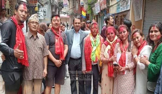 काठमाडौं महानगर २८  मा काँग्रेसका खड्गी विजयी