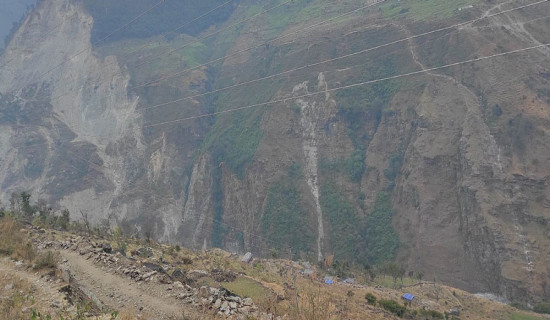 वैकल्पिक सडक निर्माण कार्य रोकियो