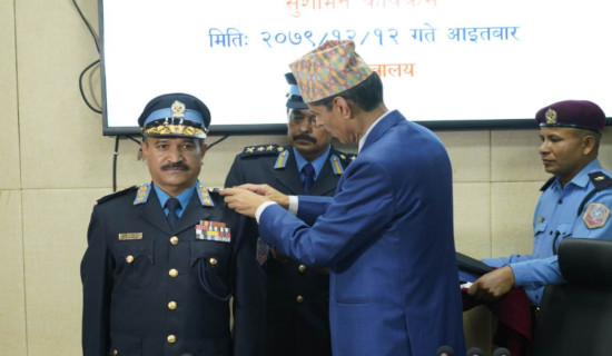 प्रहरीको आन्तरिक सुदृढीकरण मेरो भीष्म प्रतिज्ञा : प्रहरी महानिरीक्षक कुँवर