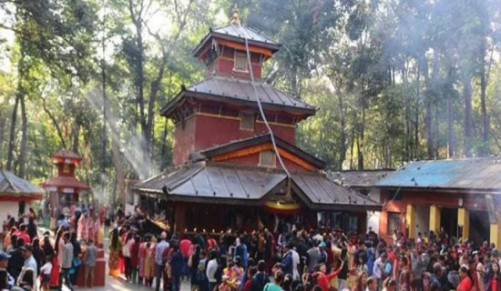 कालीका मन्दिर परिसरमा आजदेखि चैते दशैं मेला