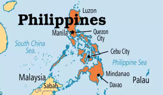 फिलिपिन्सको पानीजहाजमा आगो लाग्दा १२ जनाको मृत्यु