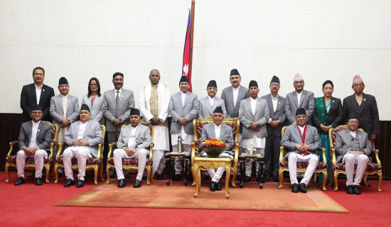मन्त्रिपरिषद्‍मा  हेरफेर र कार्यविभाजन (पूर्ण विवरण)