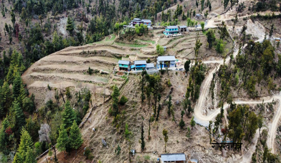 दुर्गम गाउँका बस्तीमा सडकले फेरियो जनजीवन