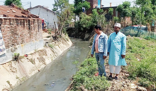 नेपालगञ्जका अधिकांश नाला सफा गरिए, यस वर्ष डुबान नहुने दाबी