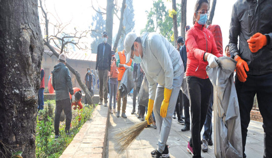 ‘पशुपति क्षेत्रलाई स्वच्छ  र सुन्दर बनाउँछौँ’