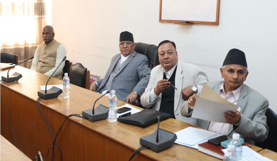 माओवादी संसदीय दलको बैठक सिंहदरबारमा सुरु