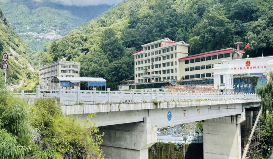 एक साताका लागि तातोपानी नाका बन्द