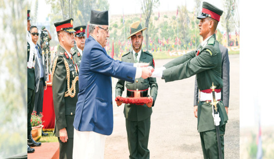 ‘देशको सुरक्षार्थ सेना सक्षम’