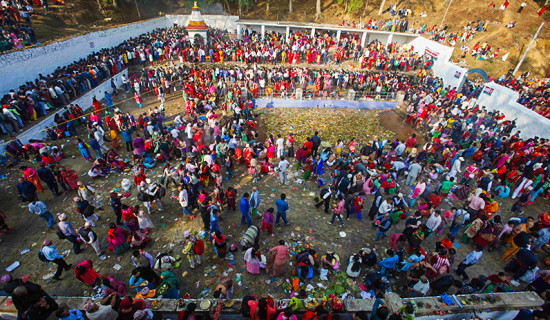 मातातीर्थ मेलाका लागि तयारी पूरा