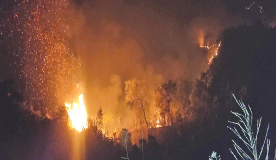 जताततै फैलियो डढेलो : धुवाँधुलोले जनजीवन प्रभावित