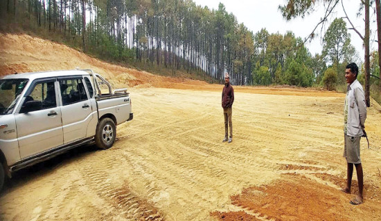 प्रकृतिको सन्तुलनका लागि कृत्रिम पोखरी निर्माण