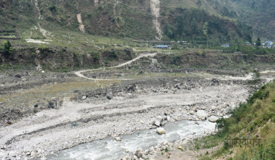 वर्षौँदेखि अलपत्र कालिगण्डकी गर्ज निर्माणको प्रक्रियामा