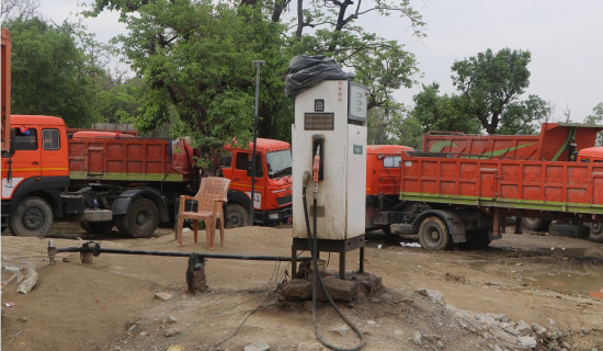 वन क्षेत्र कब्जा गरेर चुनढुङ्गाको अवैध डम्पिङ्ग