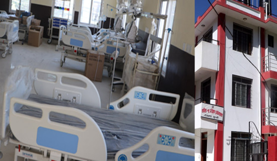 गुल्मी अस्पतालमा करोडौँको स्वास्थ्य उपकरण स्टोरमै