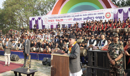 अर्केष्टाले नेपाली कला र संस्कृतिको प्रवर्द्धन गर्छः प्रधानमन्त्री प्रचण्ड