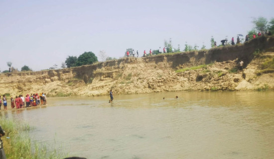 डुबेर दुई बालककाे मृत्यु