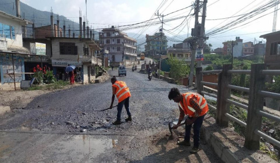 ठेक्काको आठ वर्षपछि कालोपत्रको तयारी