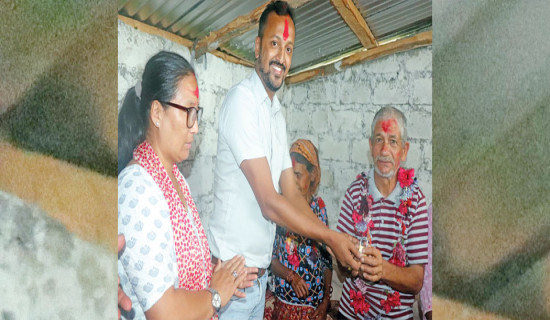 दलित केन्द्रद्वारा गैरदलितलाई घर