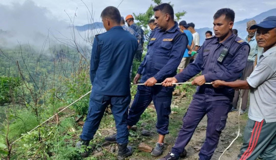 पाँच जनाको मृत्युपछि शोकमा डुब्यो ताक्लुङगाउँ